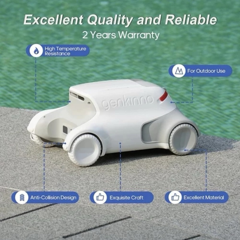Vacum Robotic Pembersih Kolam Renang Vacuum Cleaner Robot Otomatis