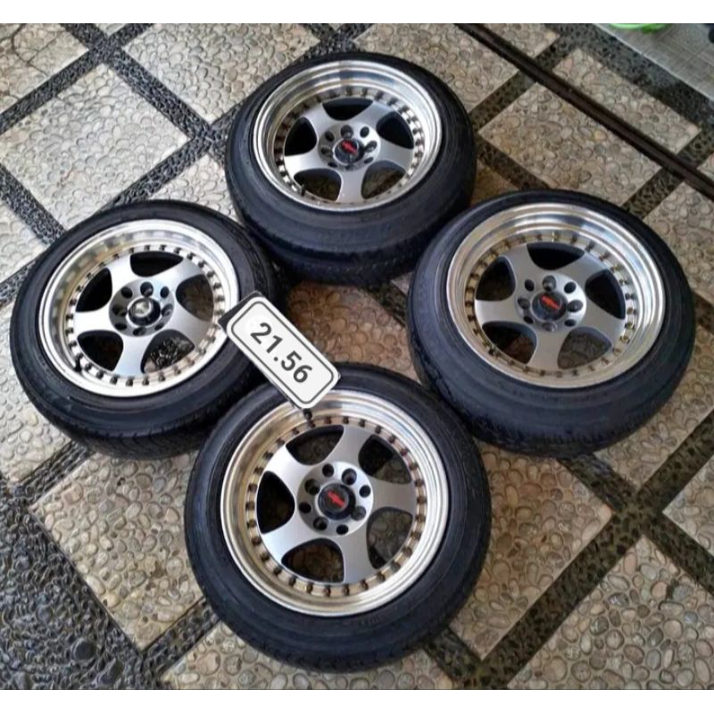 Velg celong mobil R15 doubel pcd