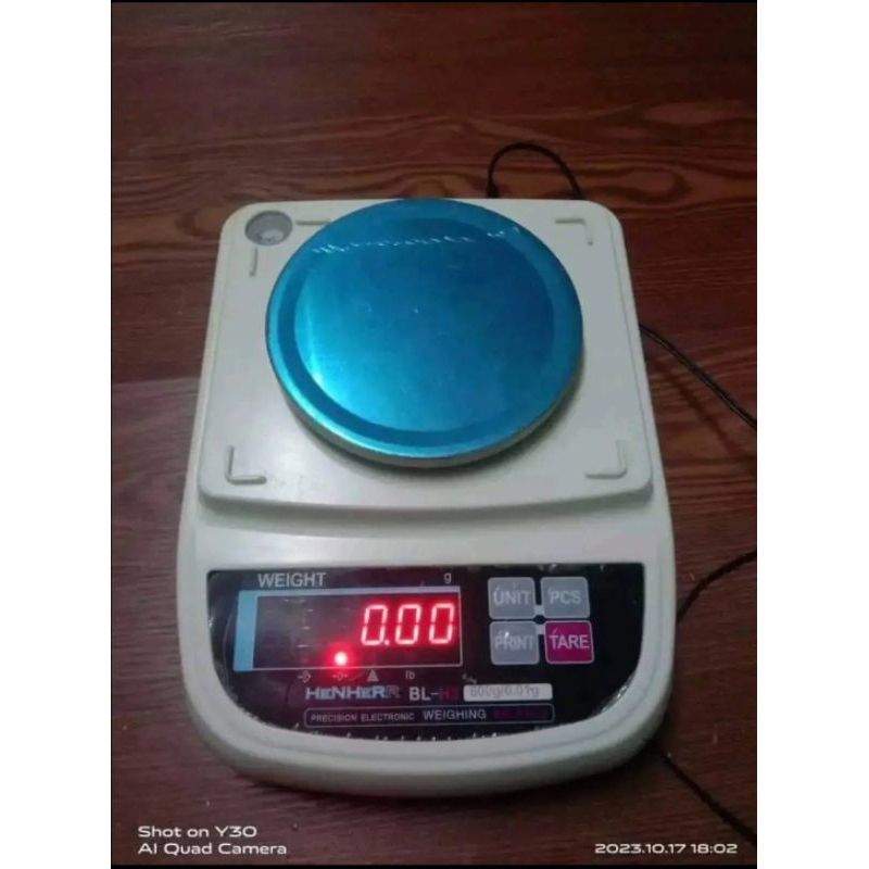 timbangan emas / timbangan analitik / timbangan lab / timbangan laboratorium Merek HenHerr