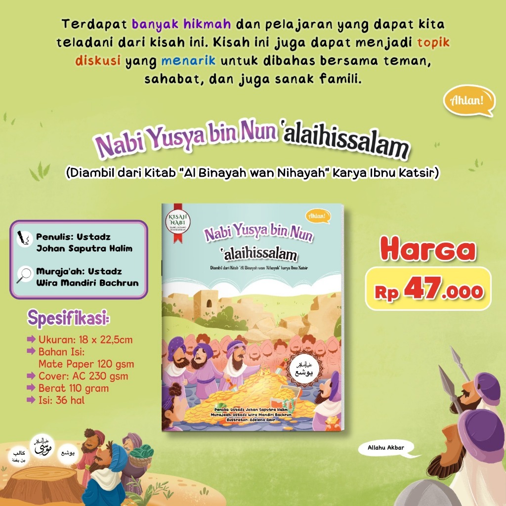 Kisah Nabi Yusya Bin Nun Alaihissalam - Ahlan