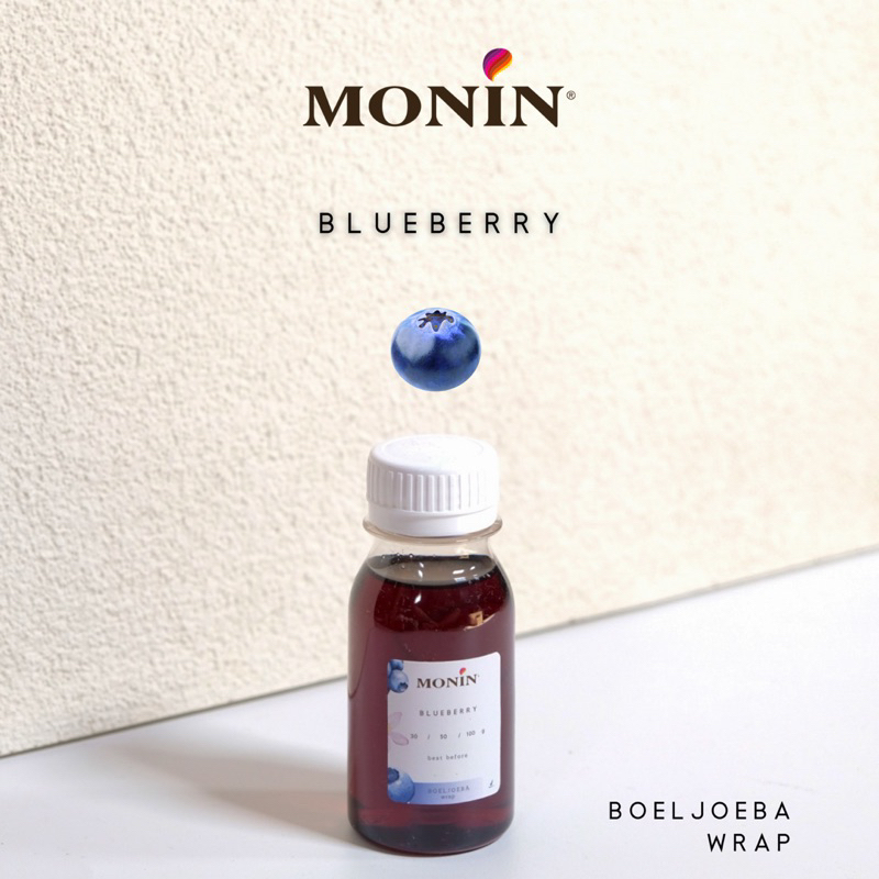 

Monin Blueberry Syrup Repack [30, 50, 100] g