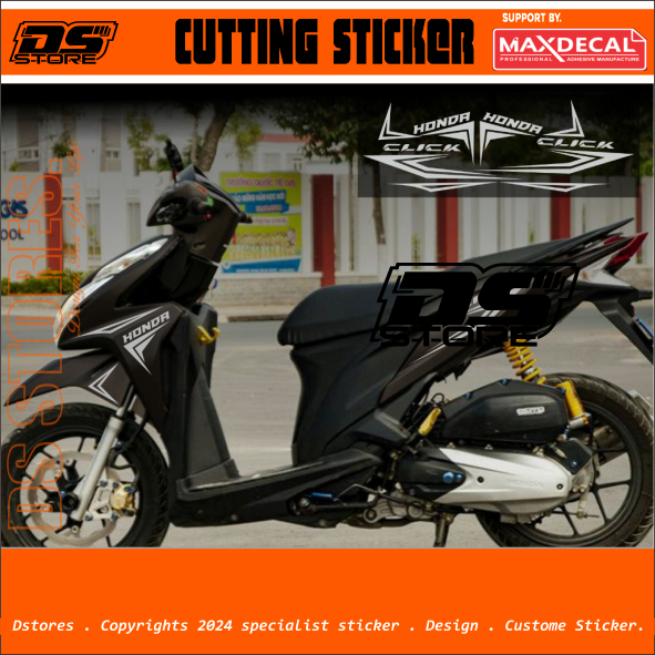 VARIO TECHNO Striping Vario Techno 125 Old 2012 2013 2014 Striping Variasi Cutting Sticker