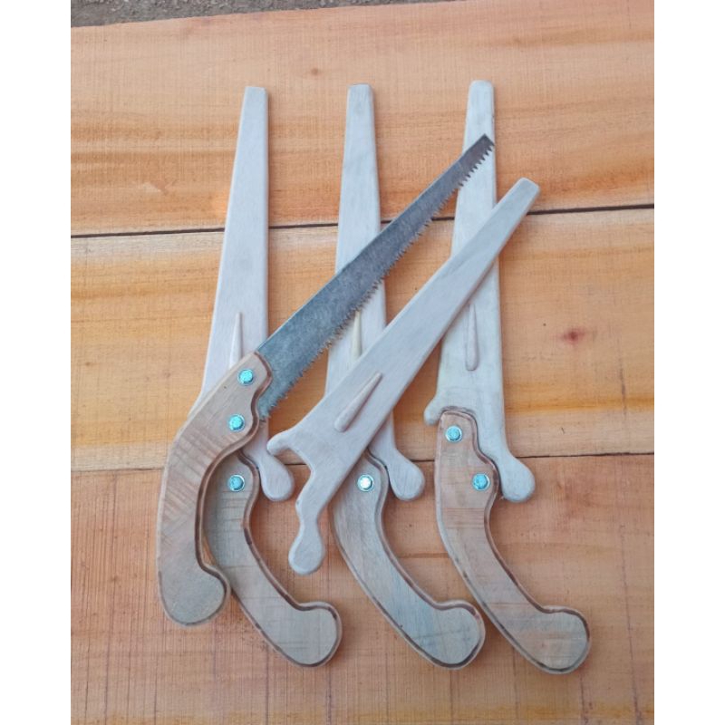 gergaji potong kayu dan bambu