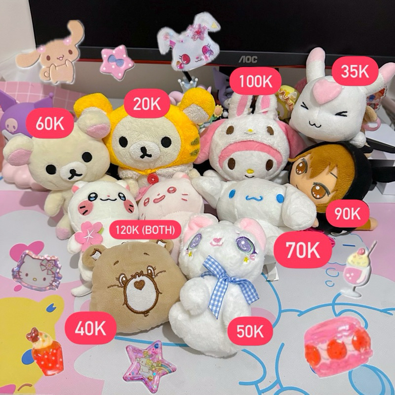 Preloved Keychain Bagcharm Anime Tokidoki Ganci Gantungan Boneka Idolish7 Miffy Twotuckgom Apeach