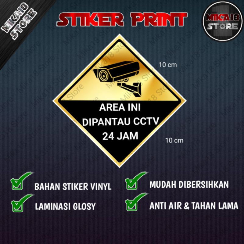 

STIKER AREA INI DI PANTAU CCTV