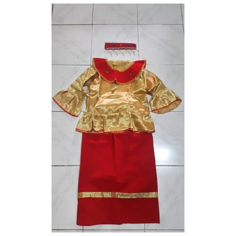 Baju adat betawi cadar Dewasa / kostum betawi