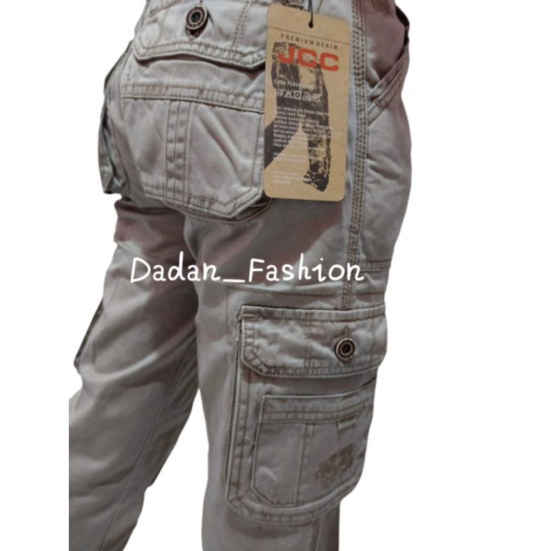 Celana Cargo Panjang Jcc bahan kanvas Tebal halus import Celana original jcc