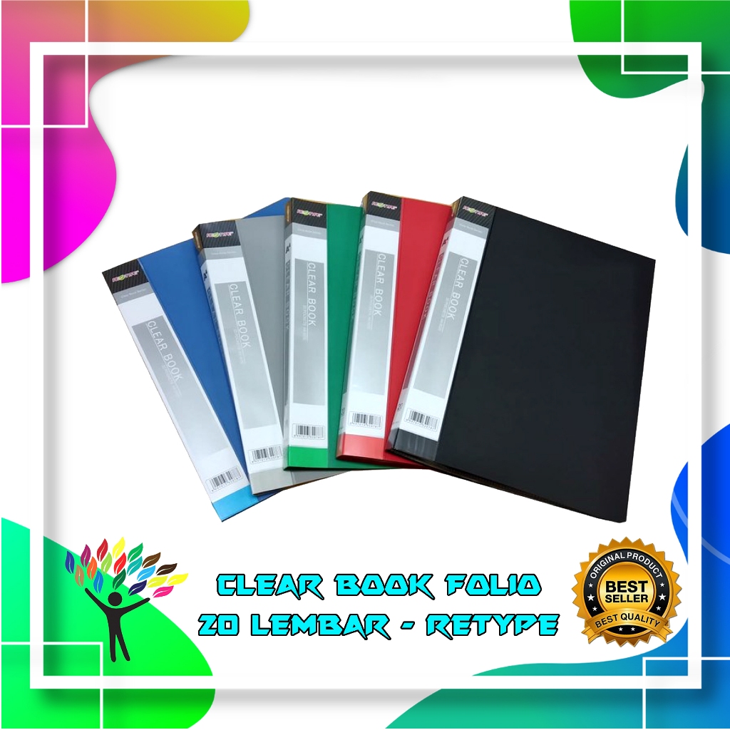 

Clear Book f4 ( 20 Lembar ) - Retype