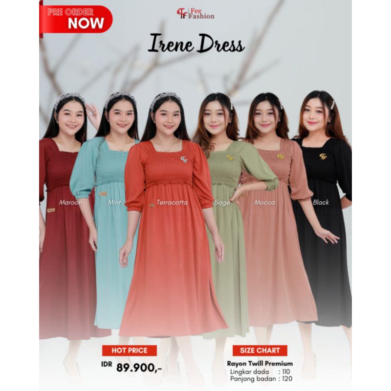 DASTER FEE FASHION *IRENE DRESS*