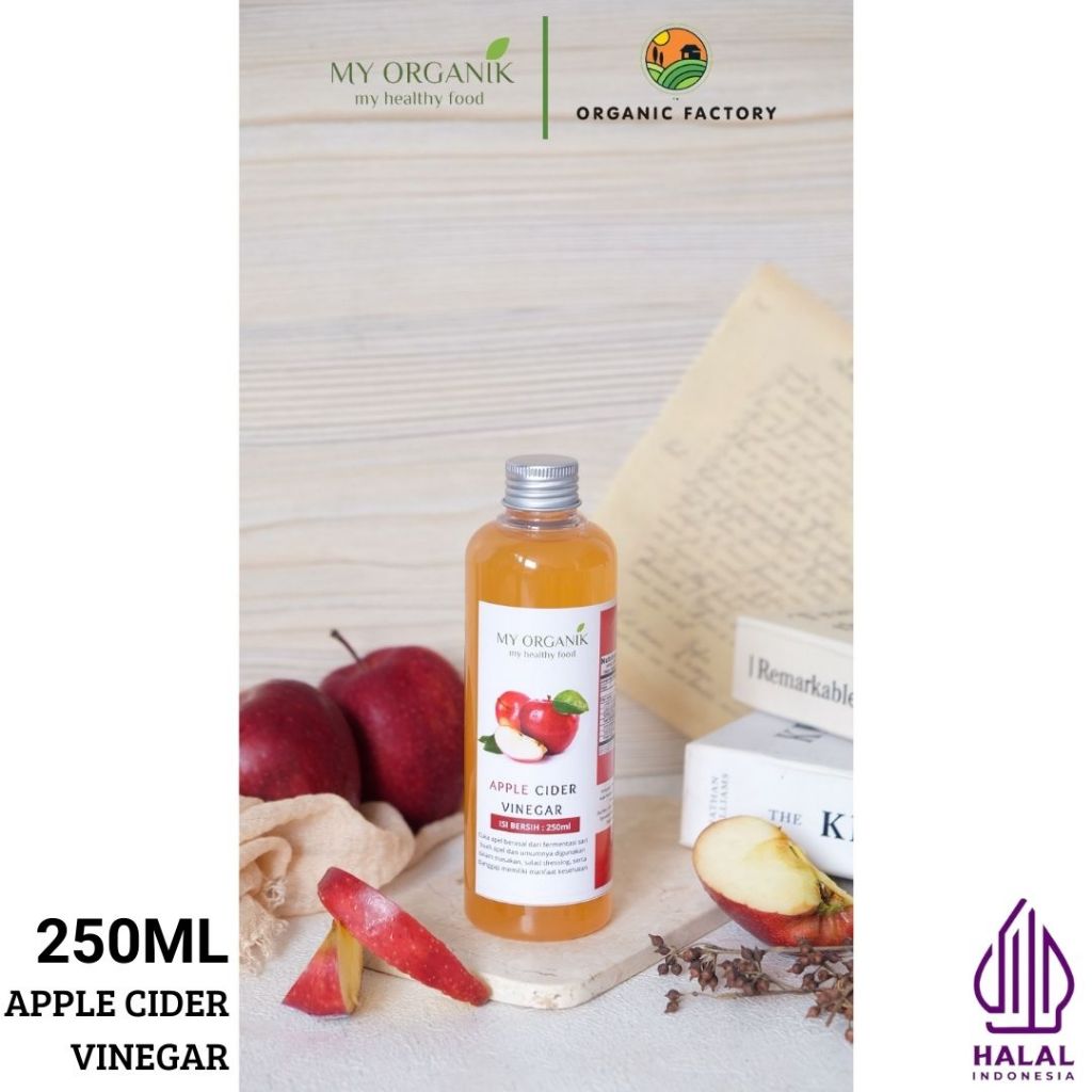 

My Organik Apple Cider Vinegar With Mother Cuka Apel Organik With The Mother 250ml