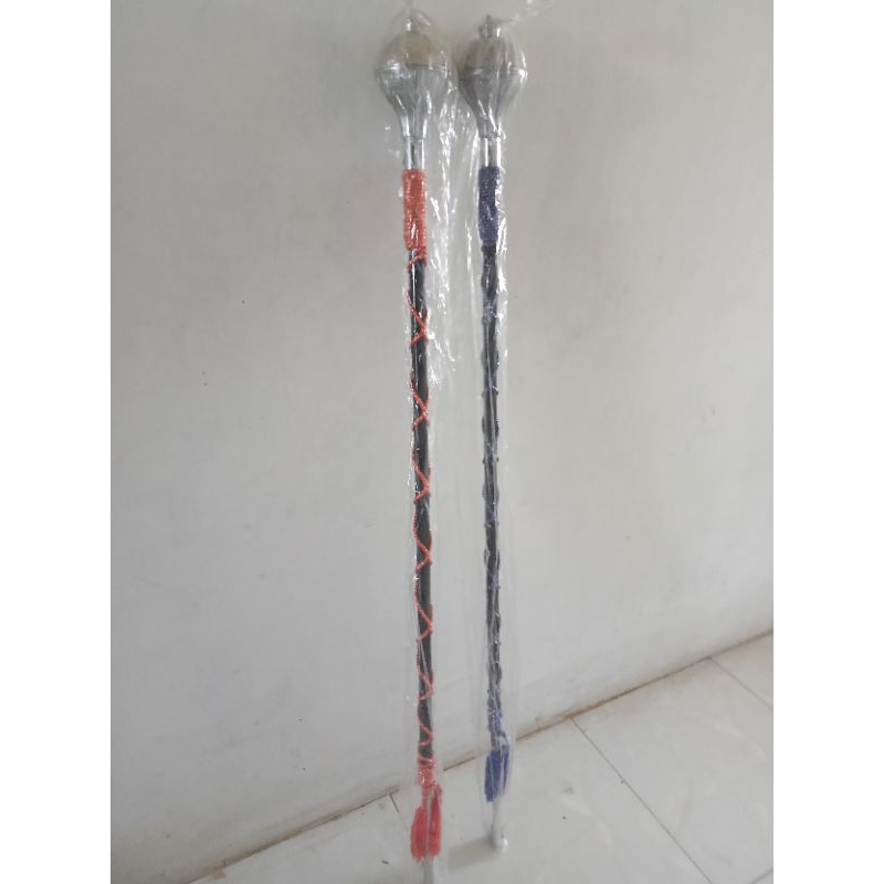 Tongkat Mayoret asli/primer dengan mahkota