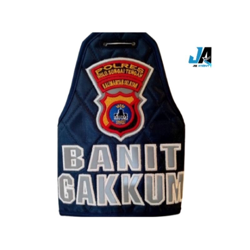 Ban lengan BANIT GAKKUM/ban Tangan bhabinkamtibmas/Ban lengan custom logo/ban tangan custom tulisan