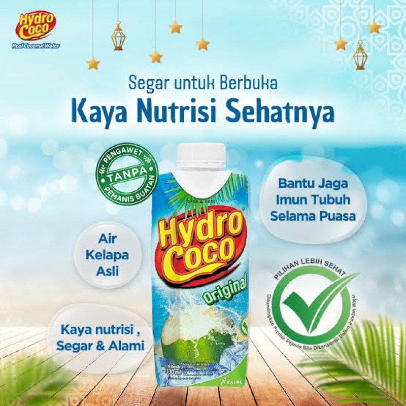 

Hydro Coco Original (3 Ukuran)