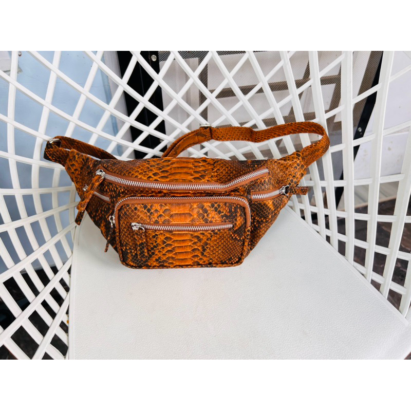 waistbag unisex kulit asli wb