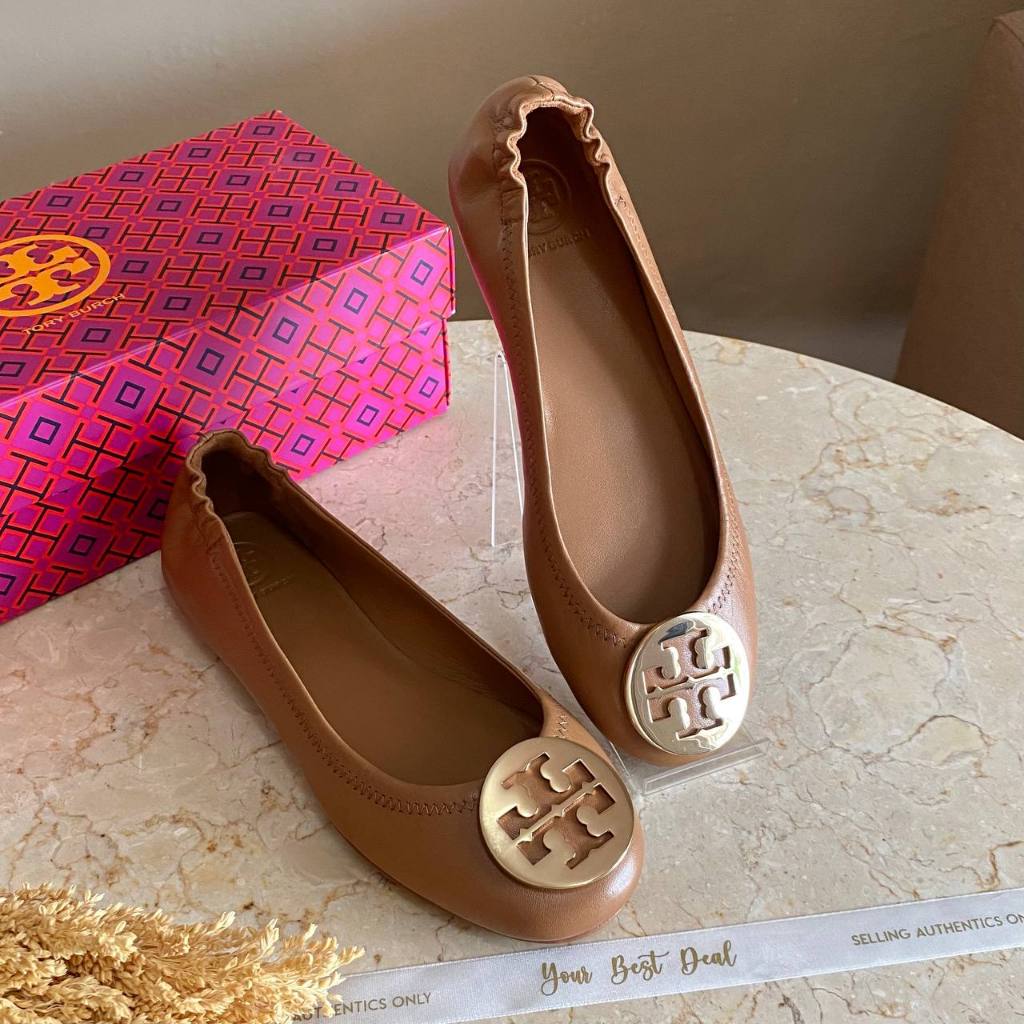 Tory Burch Minnie Ballet Flat Shoes