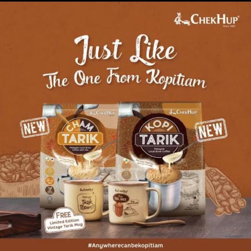 

ECERAN - Chek Hup Kopi tarik / chek hup cham tarik sachet (1 pcs)