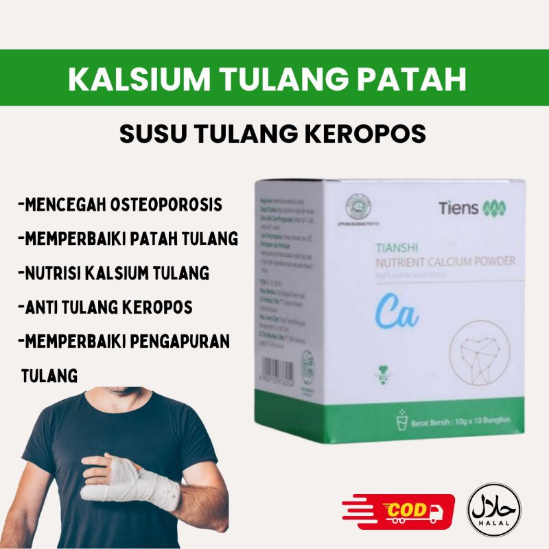 

SUSU TIENS UNTUK PATAH TULANG ORIGINAL-TIANSHI NUTRIENT CALCIUM POWDER