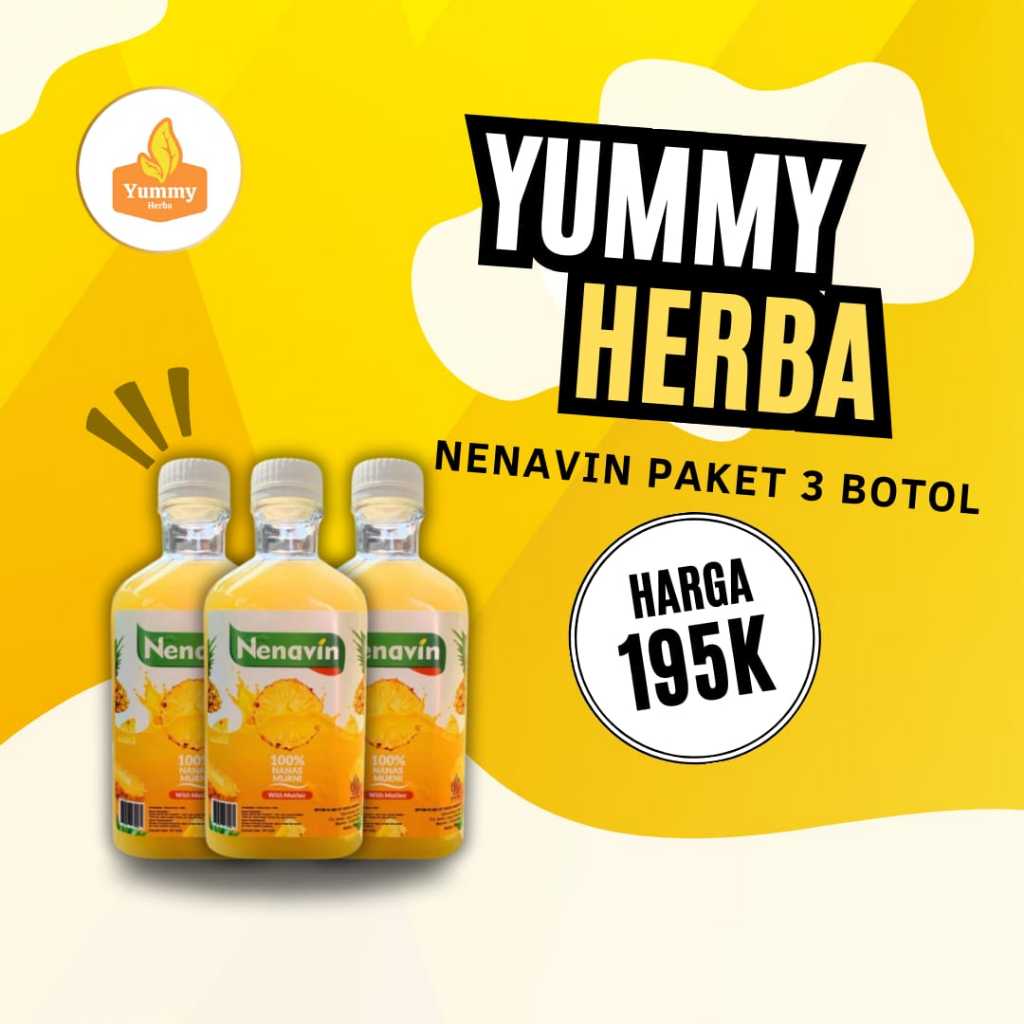 

Nenavin Cuka Nanas Membantu Meringankan Kolestrol Darah Tinggi 3 botol 900ml Medan