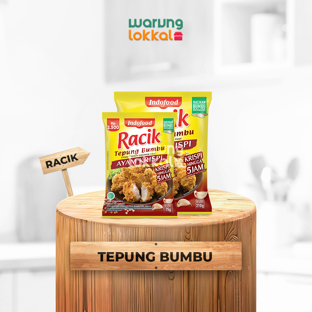 

Racik Tepung Bumbu Ayam Krispi - Warung Lokkal