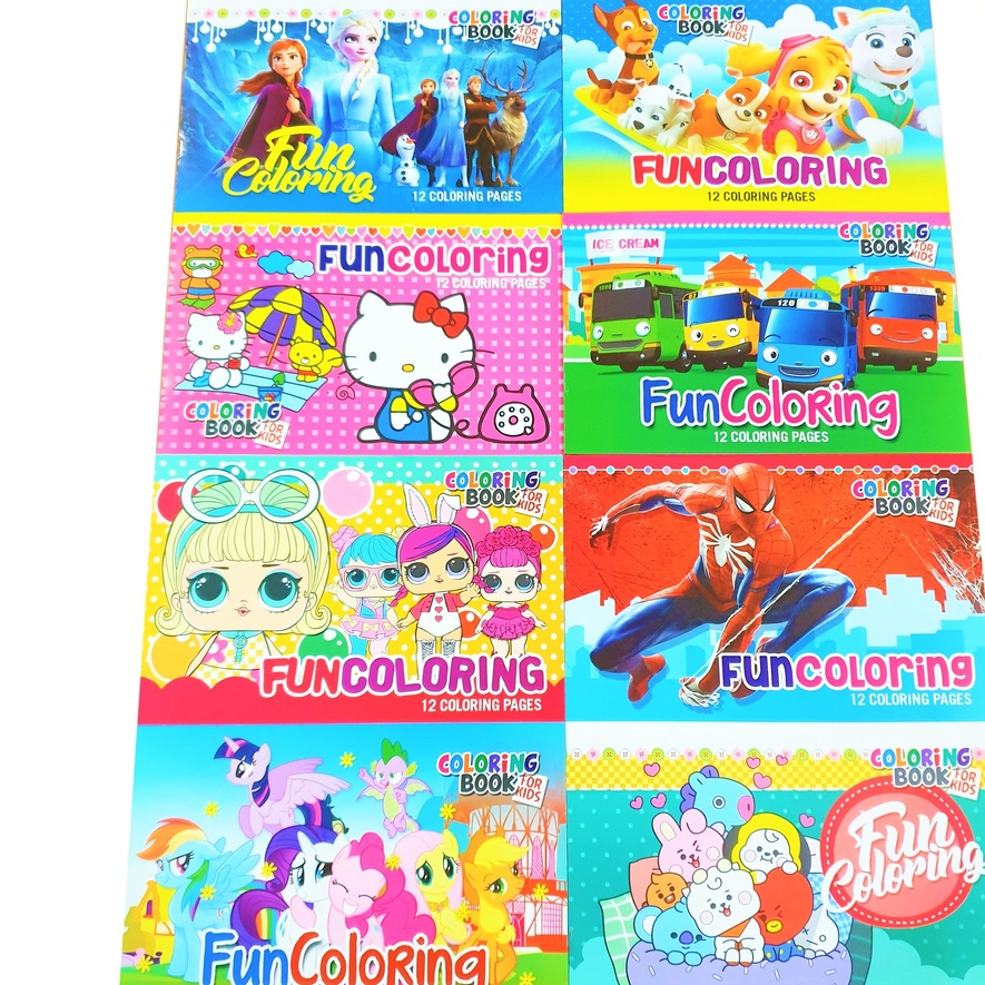 

[PGO] Buku Mewarnai Jumbo Biasa / Dot to Dot Buku Edukasi Anak