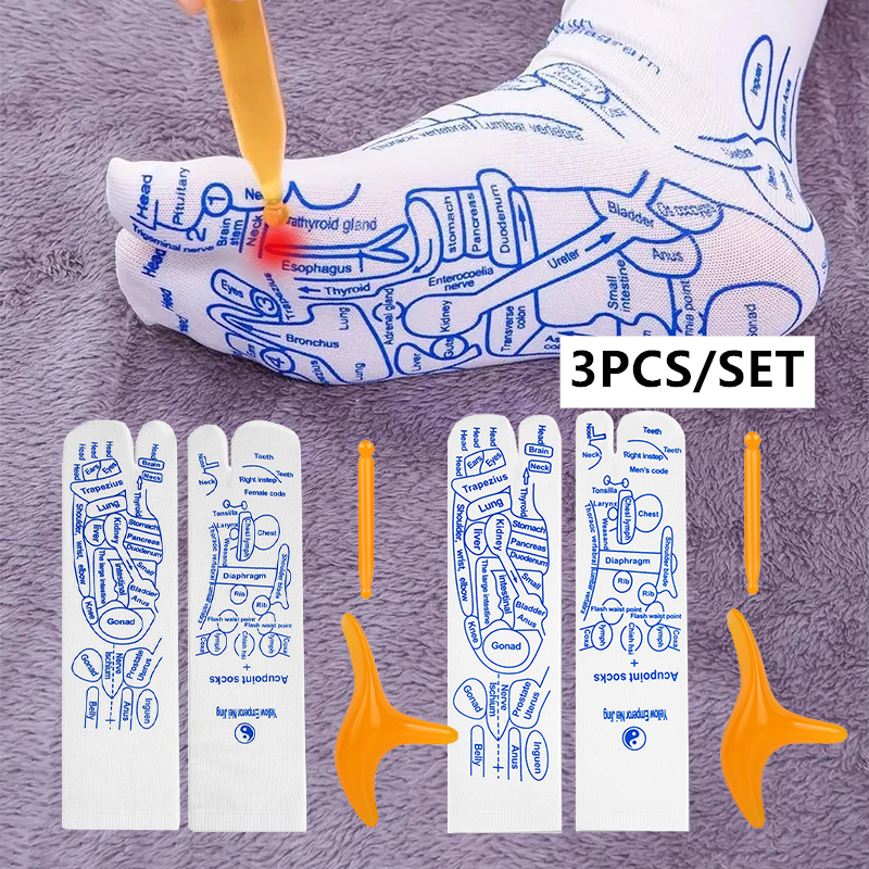 Kaos Kaki Pijat Massage Socks Therapy Kaos Kaki Terapi Pijat Kaus Kaki Titik Pijat Kaki