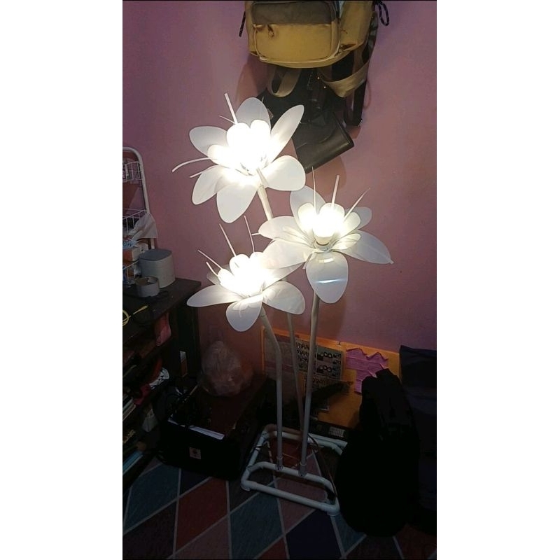 standing lampu kelopak bunga OVAL jambang