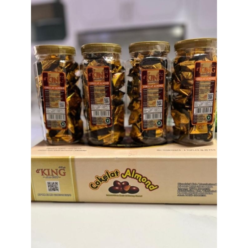 

COKLAT ALMOND ISI 4 TOPLES