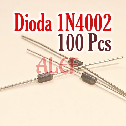 100Pcs dioda 1 Ampere 1n4002 diode 1n 4002 1A