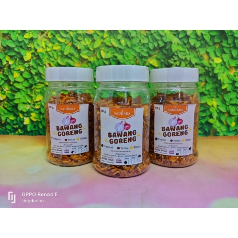 

Bawang Goreng 3 Saudara Toples