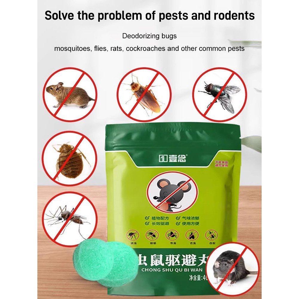 Pil Pengusir Tikus Dalam Ruangan / Dalem Mobil /  Kamper Tahan Lama