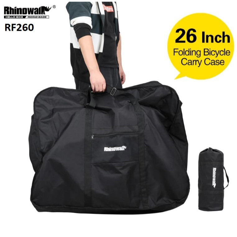 Tas Sepeda Lipat Rhinowalk RF260 Sepeda Lipat 26 - 27 Inch Folding Bike Carry Bag