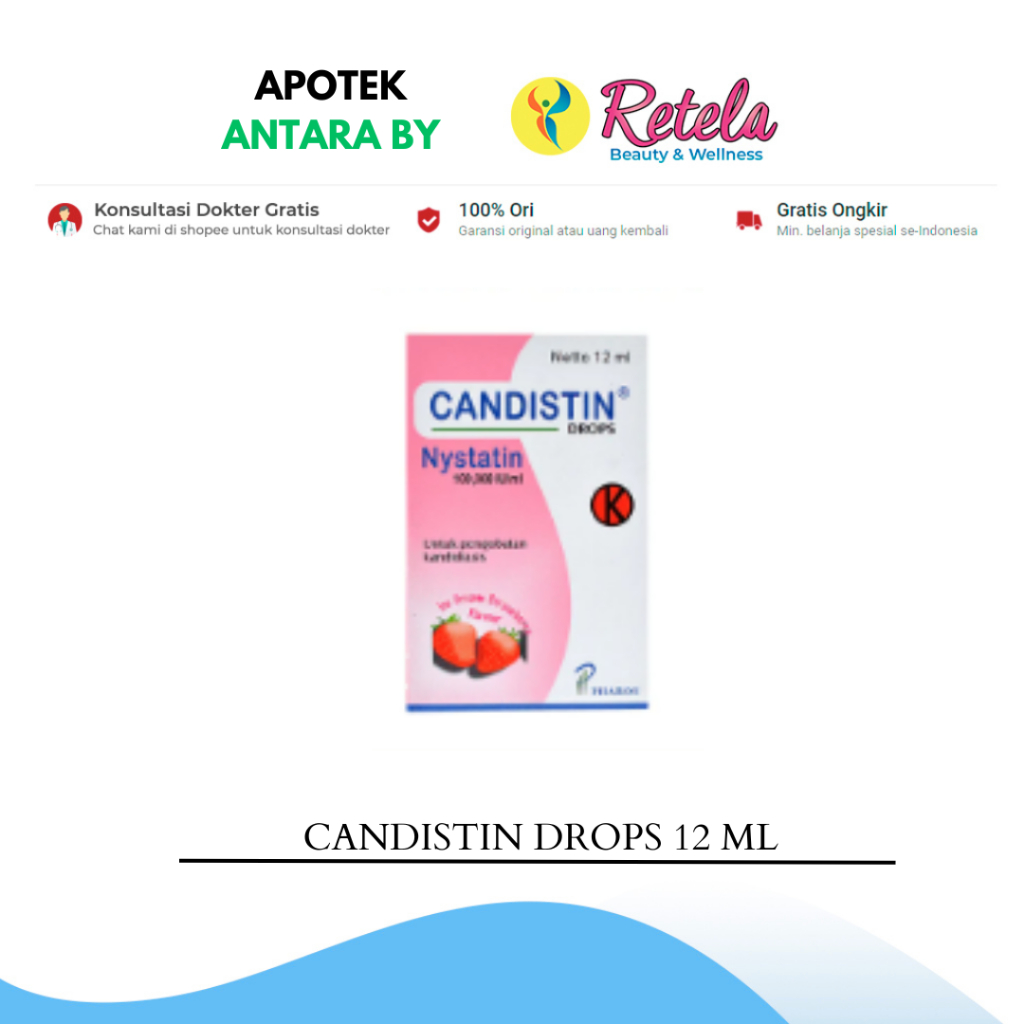 CANDISTIN DROPS 12ML