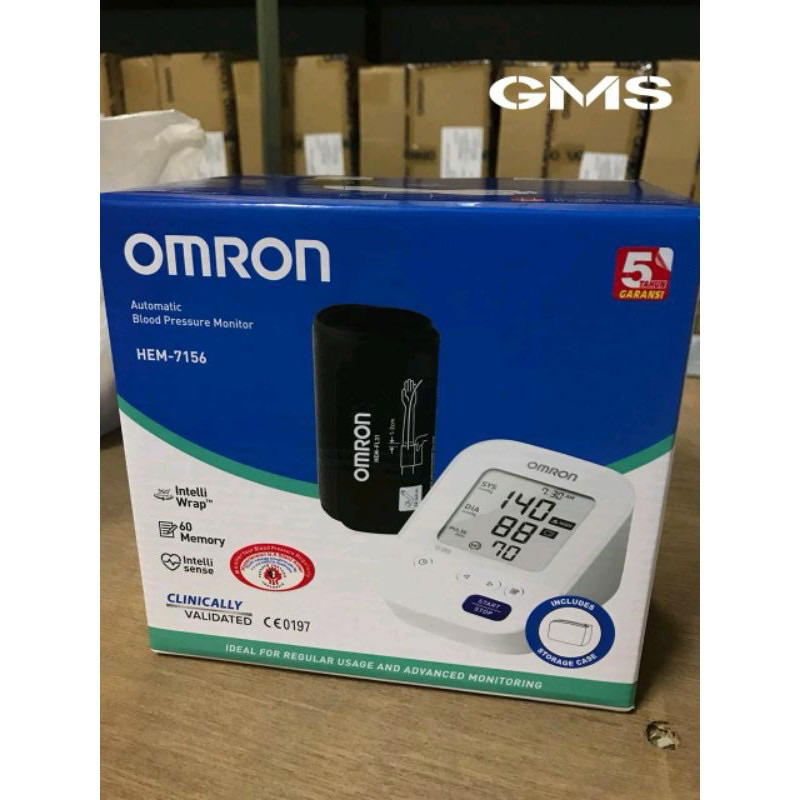 TENSIMETER DIGITAL OMRON HEM 7156 TENSI DIGITAL BLUETOOTH OMRON 7156 - OMRON TENSIMETER HEM-7156 CON