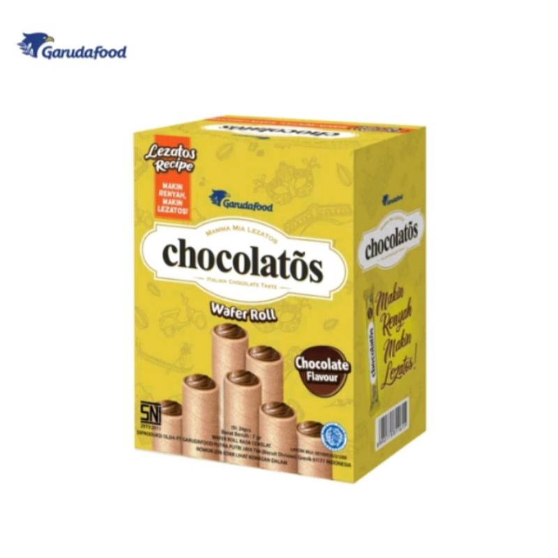 

Chocolatos Wafer stick 7gr x 24/JAJANAN/CEMILAN/COKLAT