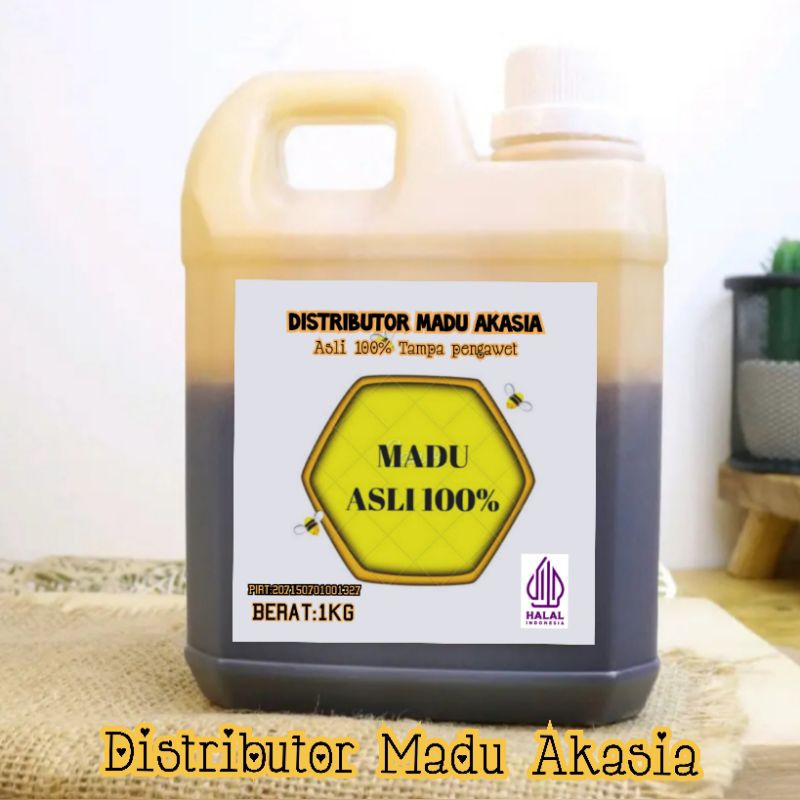 

madu asli 100% tanpa campuran Madu AkasiaOriginal Terlaris Termurah 1 kg