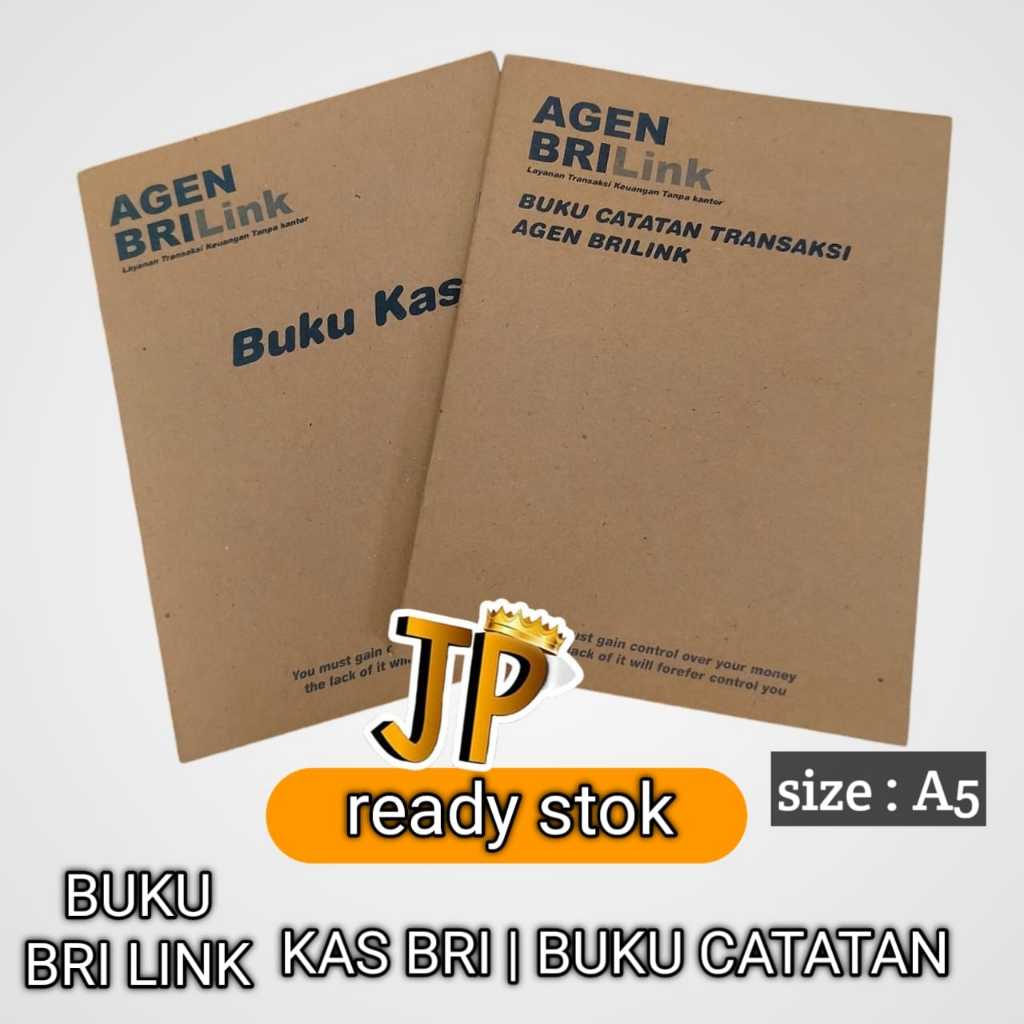 

BUKU CATATAN TRANSAKSI AGEN BRILINK | BUKU KEUANGAN | BUKU PENJUALAN | BUKU A5 MURAH - SIAP KIRIM