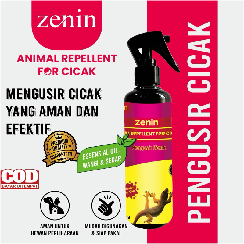 Zenin Pengusir Cicak Spray Anti Cicak Produk Zenin