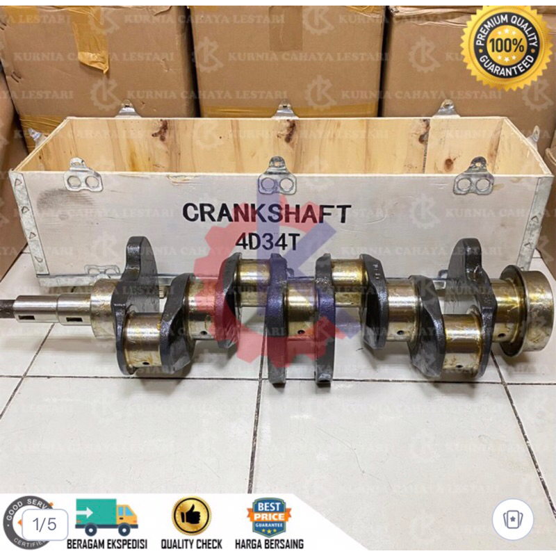 crankshaft atau as kruk as canter 125ps