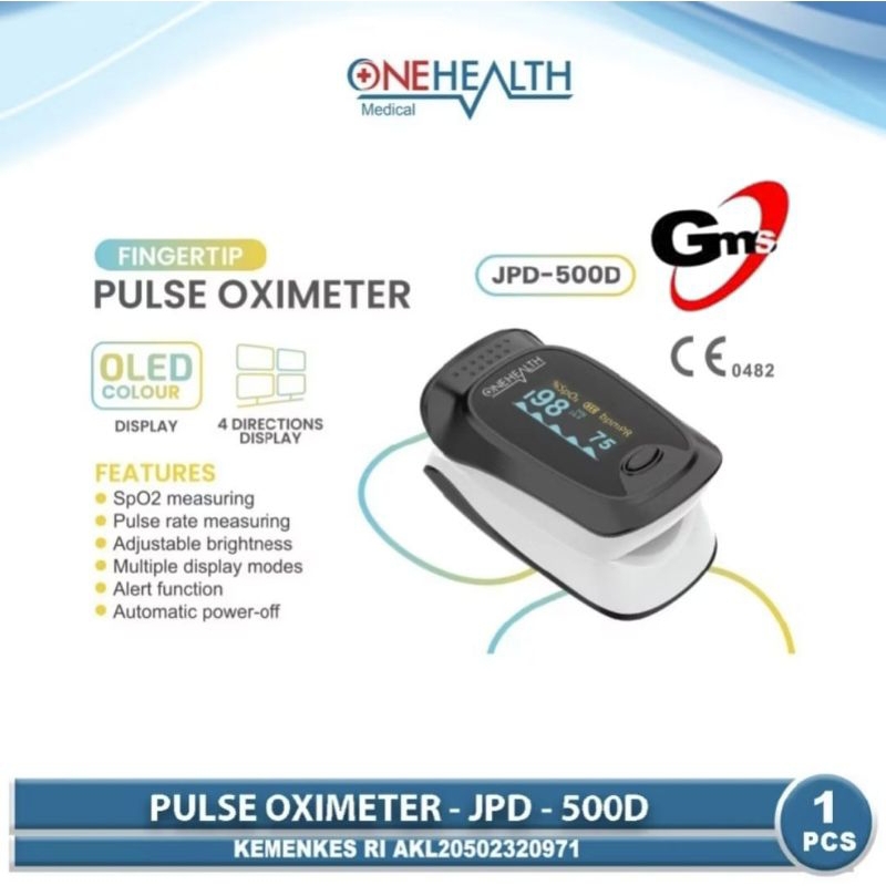 Onehealth Pulse Oxymeter JPD-500D / Pulse Oximeter Onehealth
