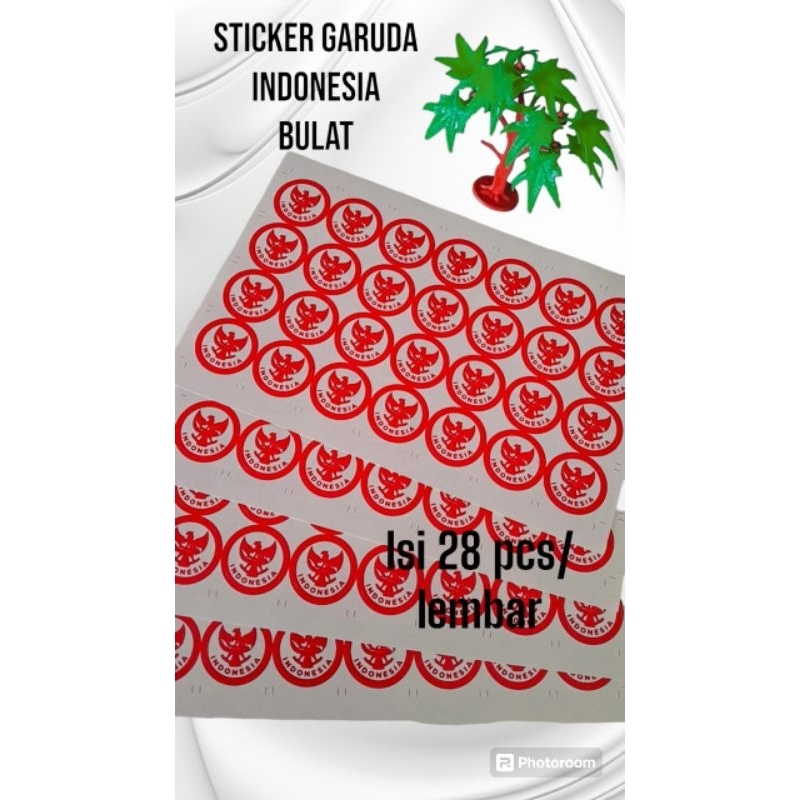 

stiker pipi/stiker garuda/stiker indonesia