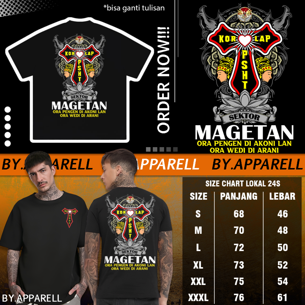 Kaos Korlap Nusantara (PSHT)