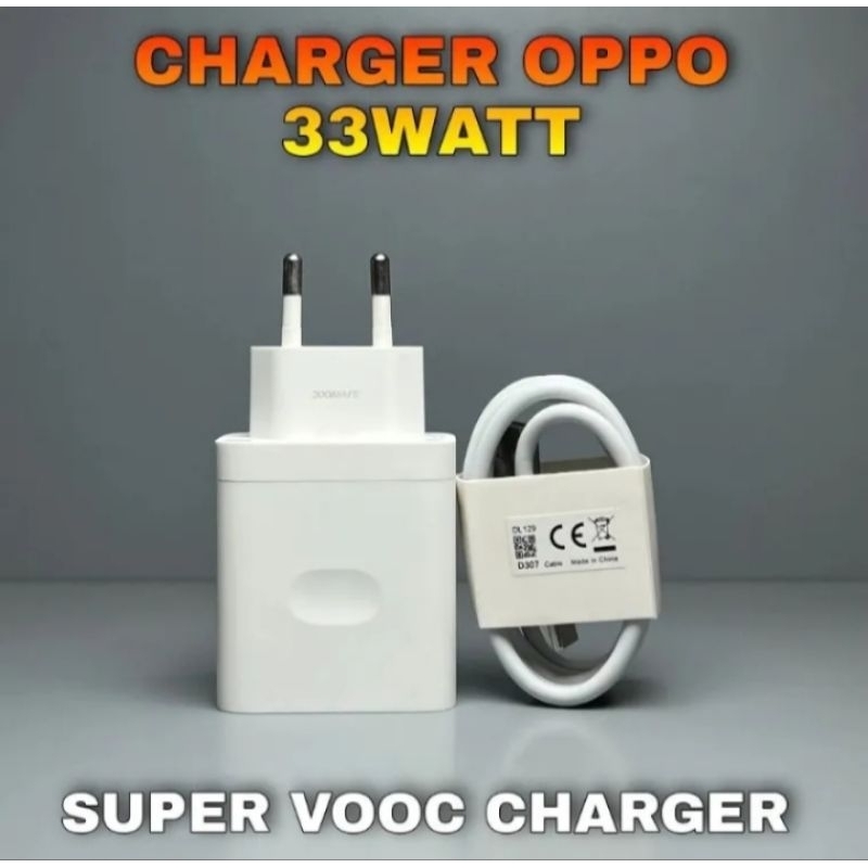 OPPO Travel Charger 33 & 67 Watt SUPER VOOC Original