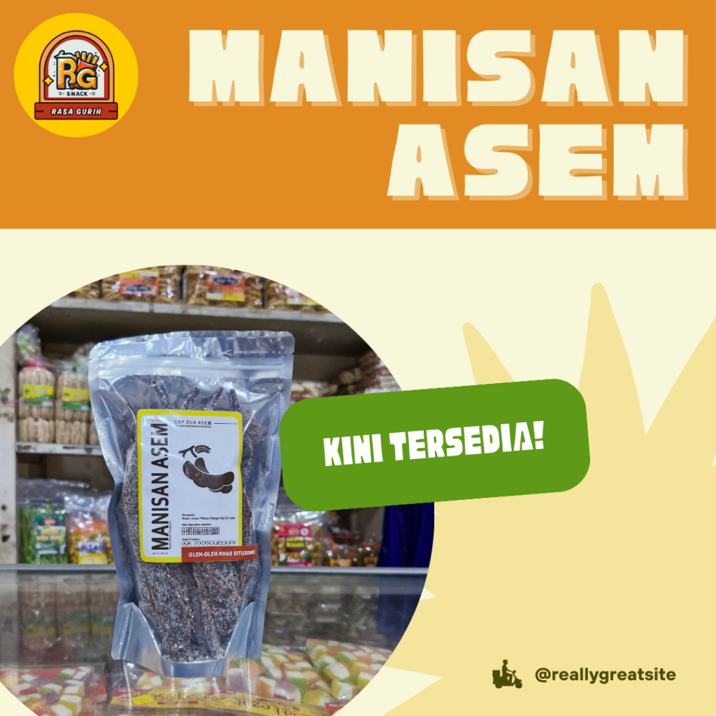 

Manisan Asem Aseli (Kemasan Standing Pouch 200 gr)