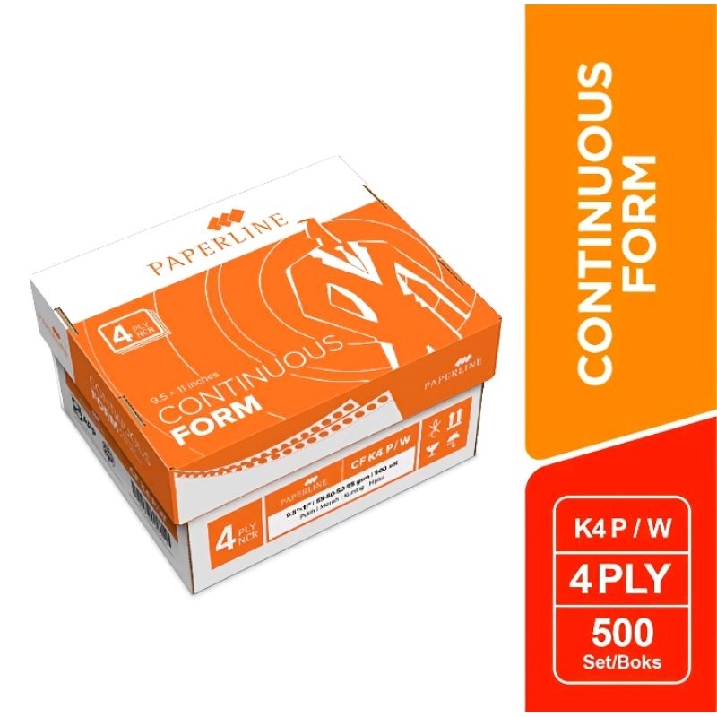 

Paperline Continuous Form K4 P/W