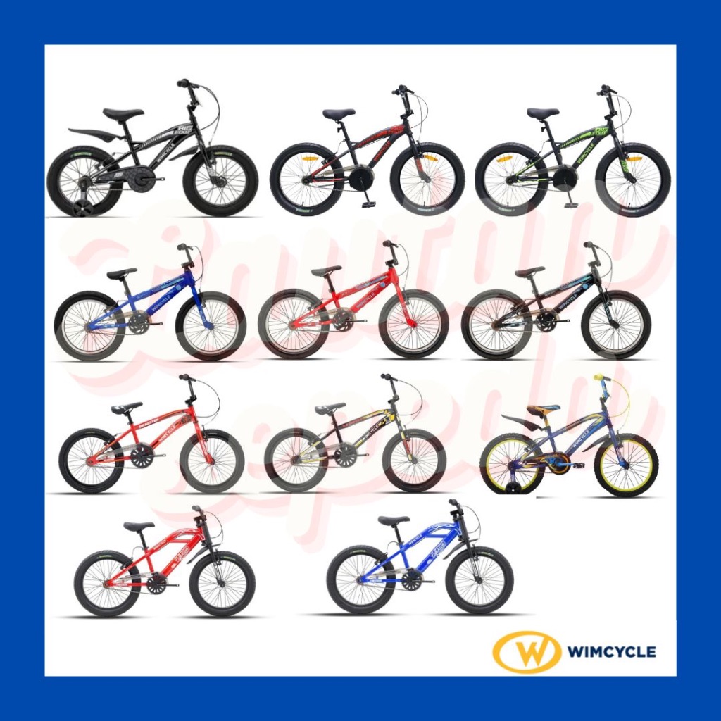 BMX 12 16 18 20 wim cycle wimcycle shotgun doom beckman elco big foot cafe racer dragster bronco lab