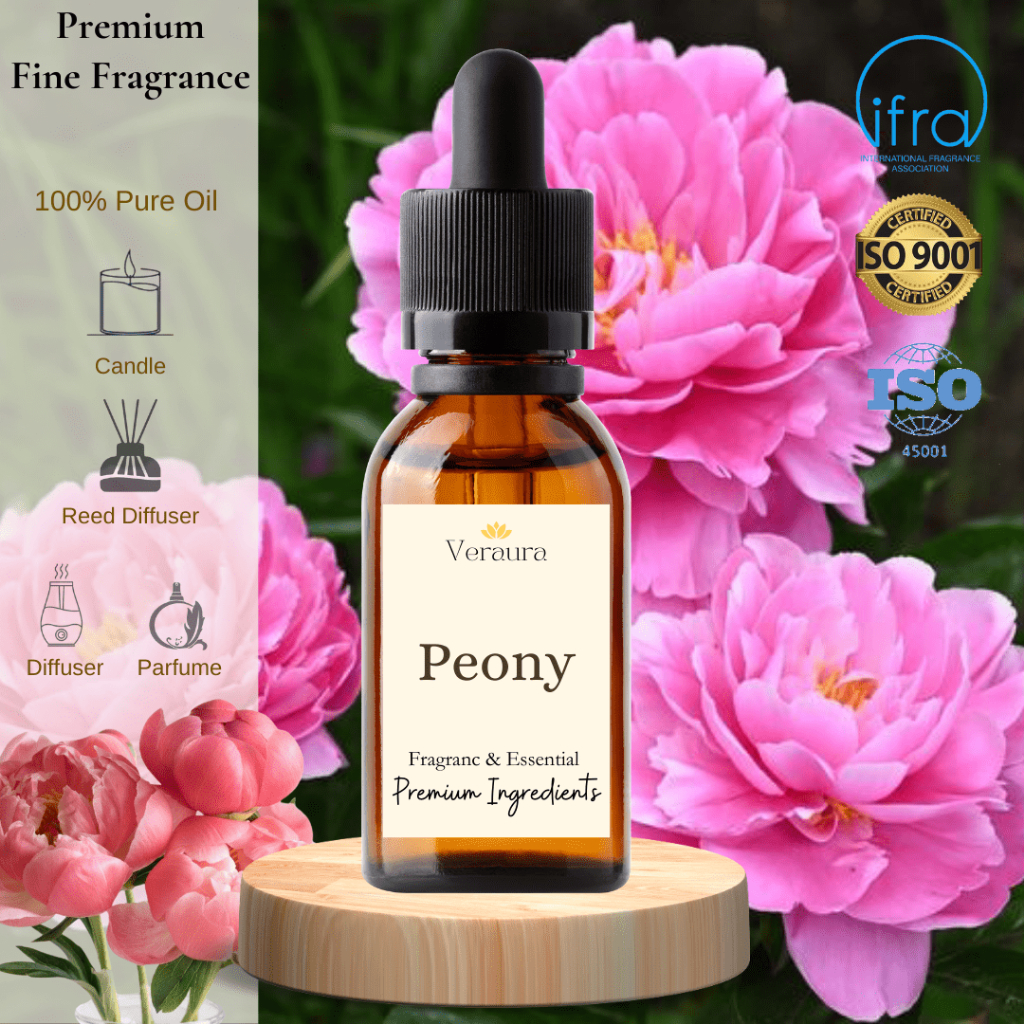 Fine Fragrance Oil Peony | Aromatherapy | Candle | Parfum | Essential Oil