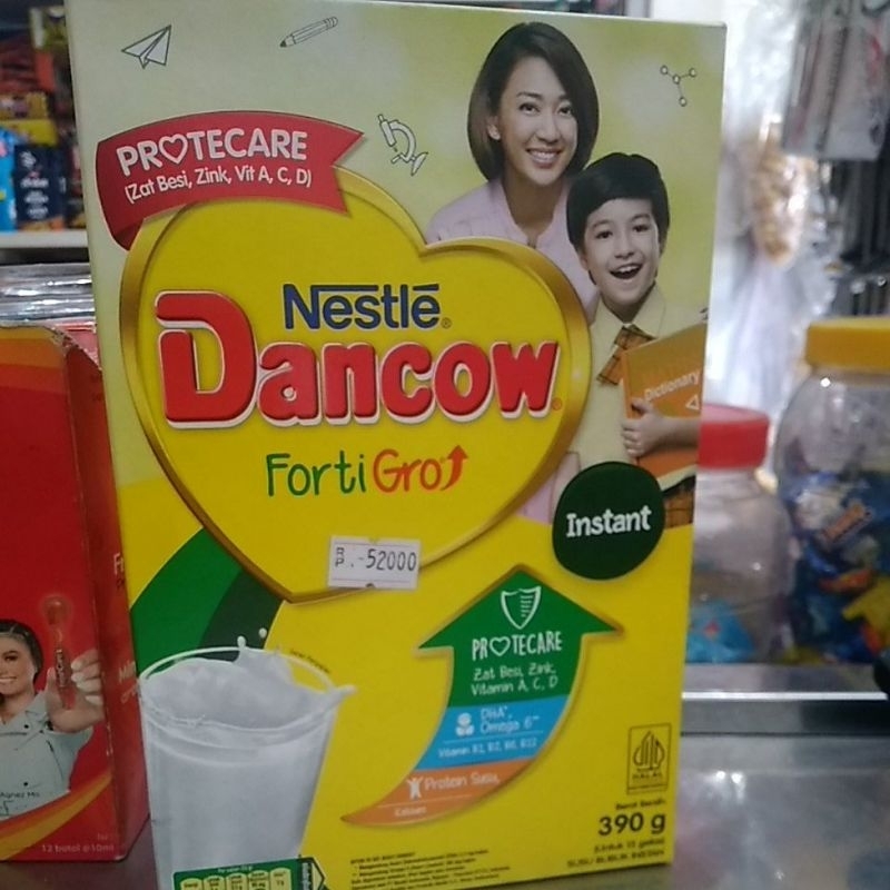 

Susu bubuk Dancow instant 390g