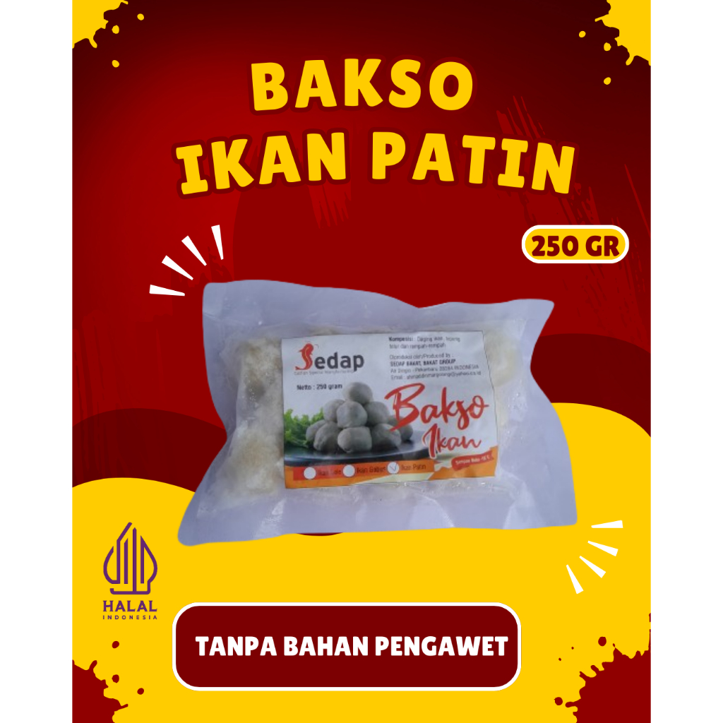 

Bakso Ikan Patin Sedap 250 gram