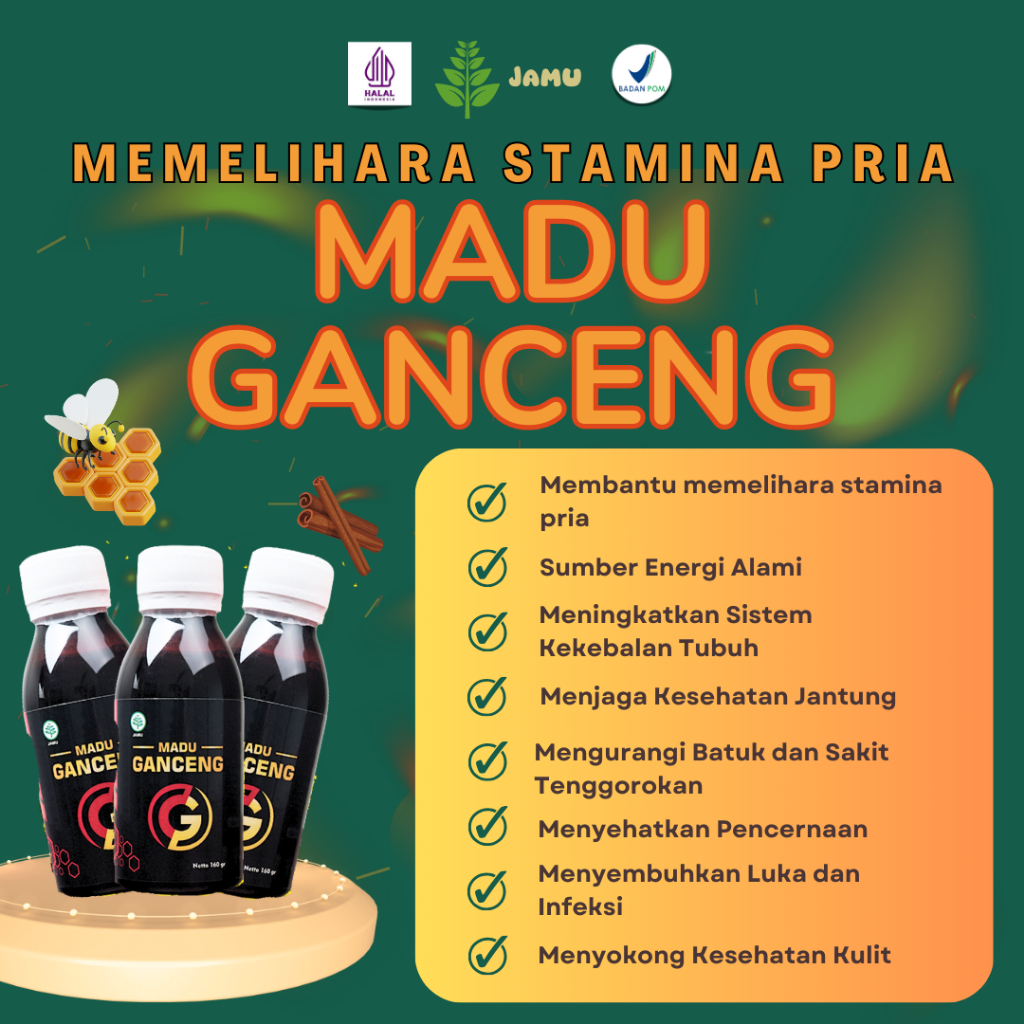 

READY STOK MADU GANCENG | Ukuran 160gr