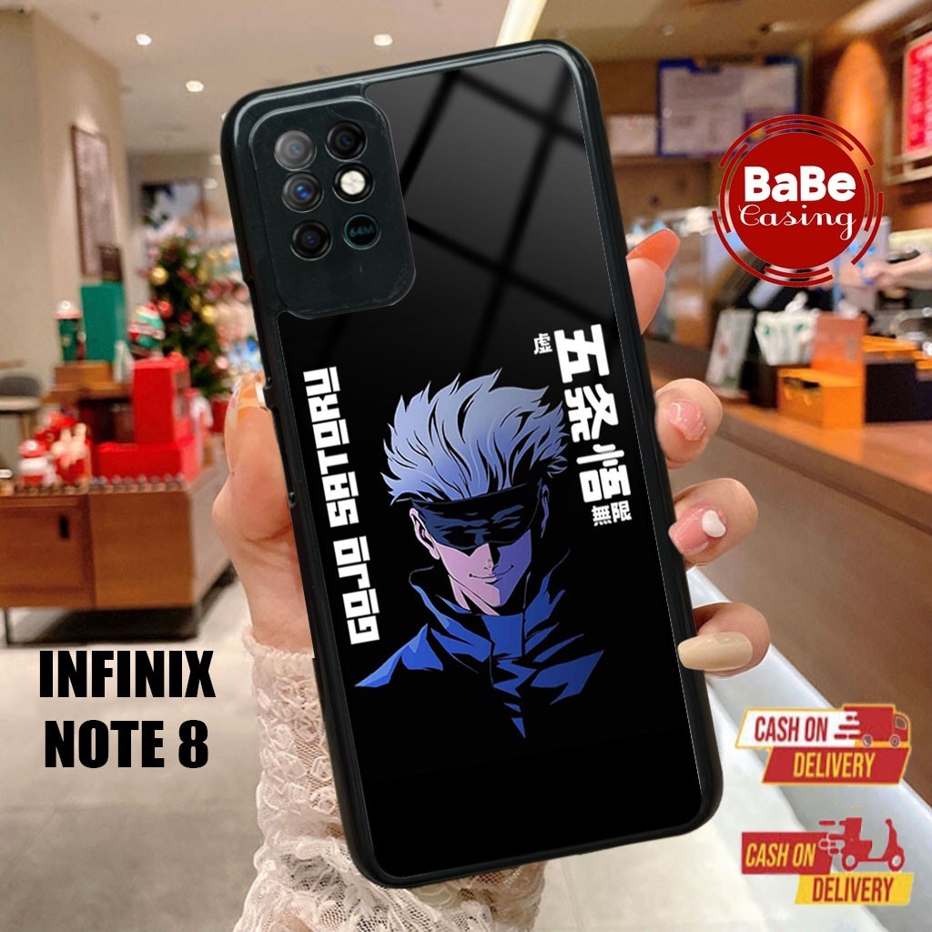Case Infinix Note 8 Casing Terlaris Jujutsu Casing Infinix Note 8 Hardcase Softcase Premium Glosy